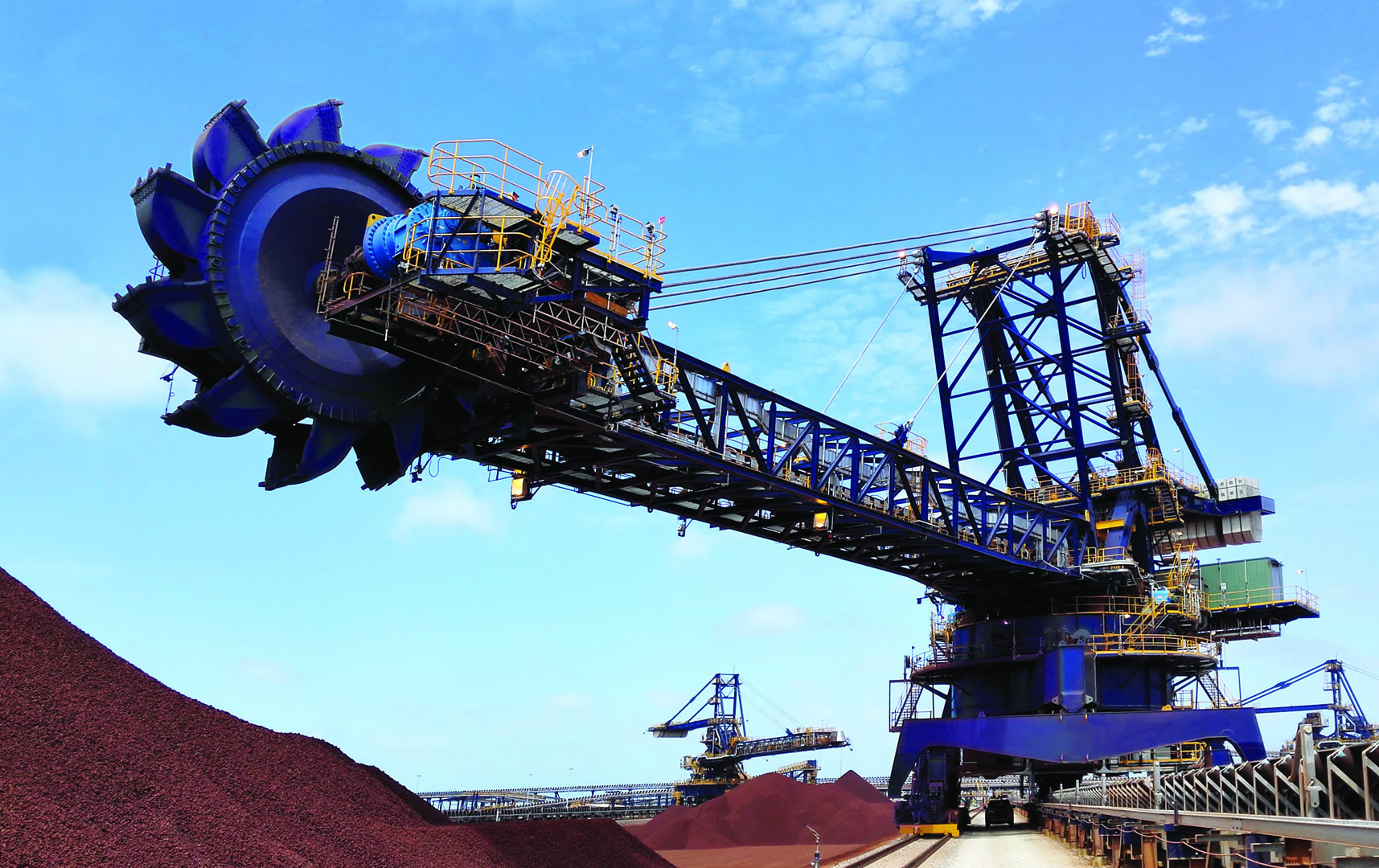 14400噸每小時堆取料機(jī)（出口澳大利亞）